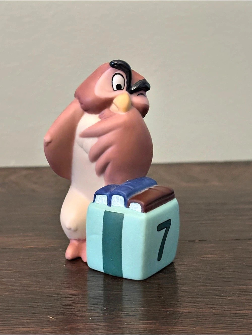 Disney Winnie the Pooh Owl “Seven is for learning your whole life throughout”Fig